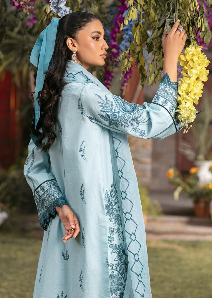 Mohagni | Muntazir Luxury Lawn 24 | CM-10 - Hoorain Designer Wear - Pakistani Ladies Branded Stitched Clothes in United Kingdom, United states, CA and Australia
