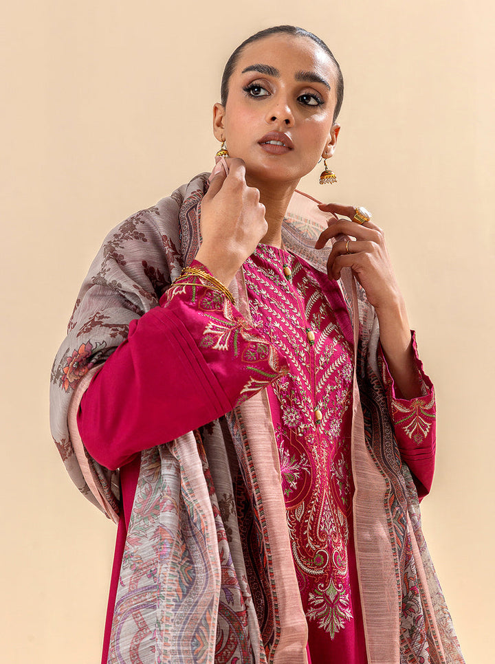 Morbagh | Lawn Collection 24 | RASPBERRY COULIS - Pakistani Clothes for women, in United Kingdom and United States