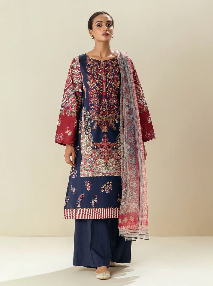 Morbagh | Lawn Collection 24 | PANSY PETALS - Pakistani Clothes for women, in United Kingdom and United States