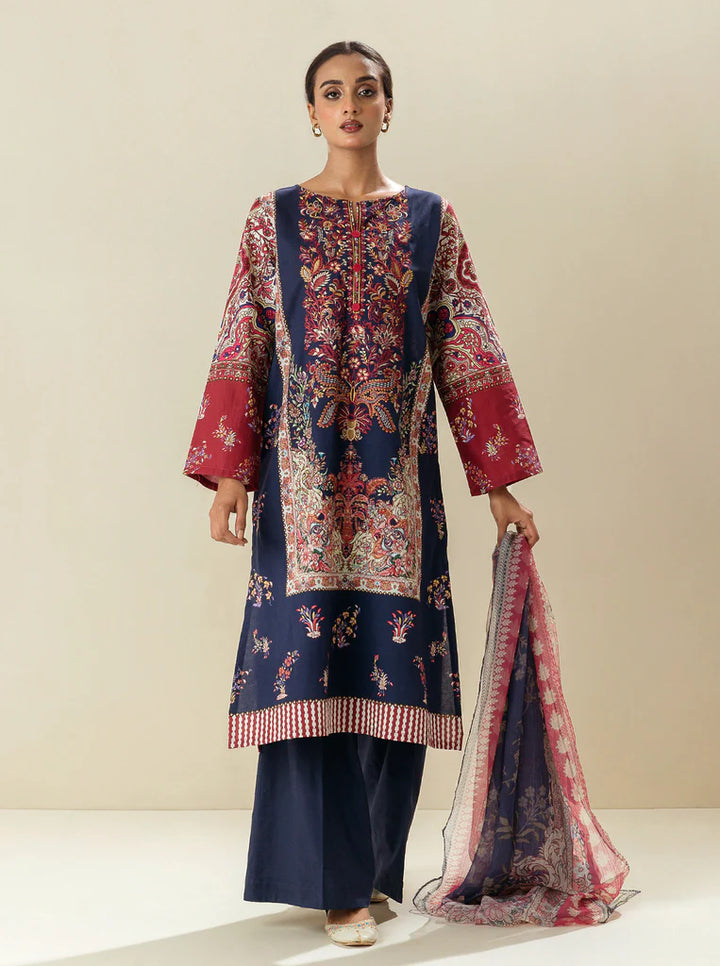 Morbagh | Lawn Collection 24 | PANSY PETALS - Pakistani Clothes for women, in United Kingdom and United States