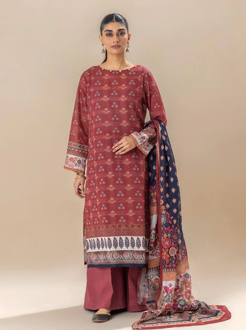 Morbagh | Lawn Collection 24 | ROYALTY RED - Pakistani Clothes for women, in United Kingdom and United States