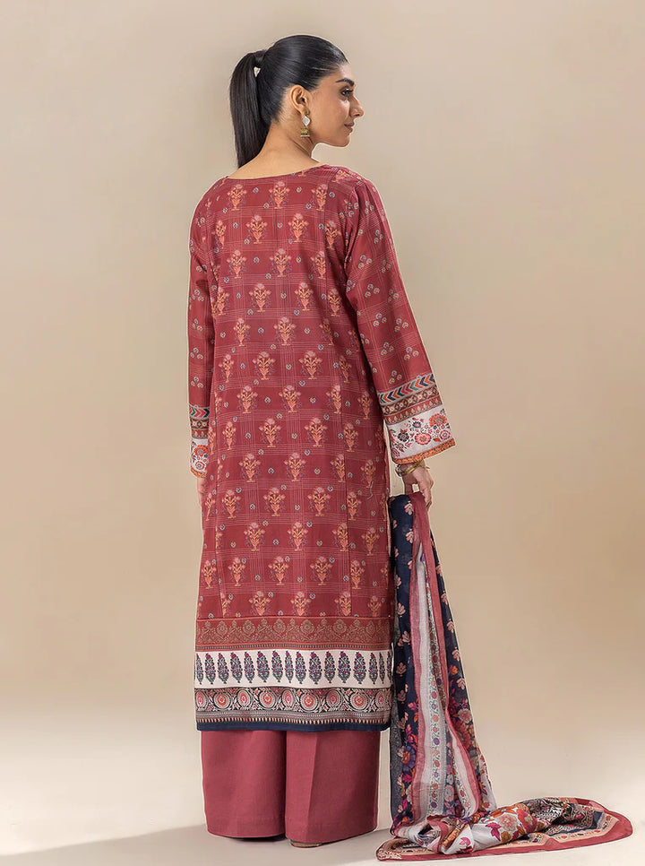 Morbagh | Lawn Collection 24 | ROYALTY RED - Pakistani Clothes for women, in United Kingdom and United States