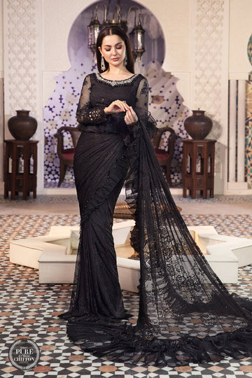 Maria B | Chiffon Collection | MPC-21-106-Black