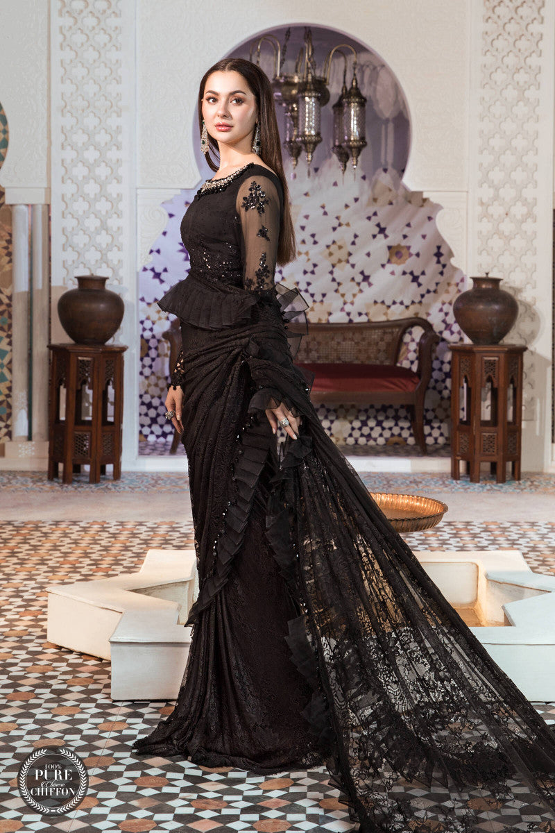 Maria B | Chiffon Collection | MPC-21-106-Black