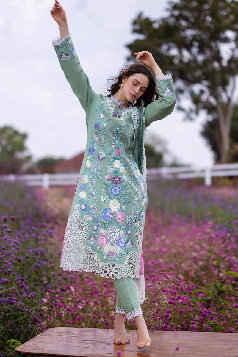 Mushq | Hemline The Secret Garden | BRIMSTONE - Pakistani Clothes for women, in United Kingdom and United States