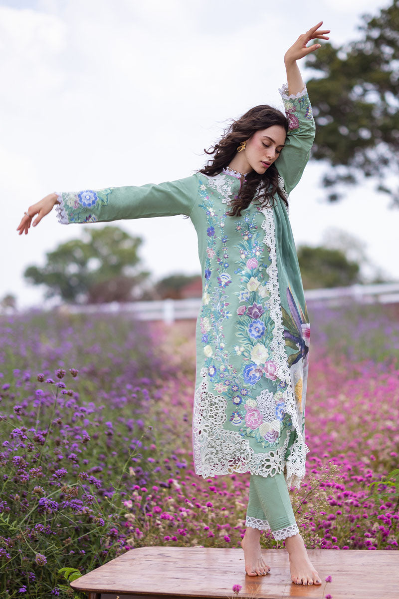 Mushq | Hemline The Secret Garden | BRIMSTONE - Pakistani Clothes for women, in United Kingdom and United States