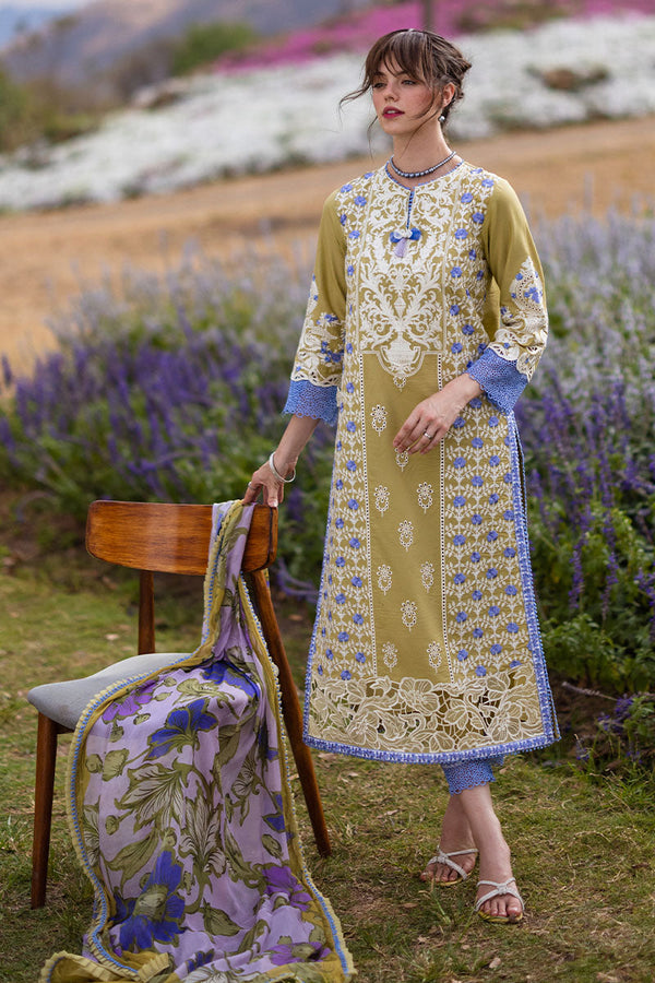Mushq | Hemline The Secret Garden | MYSTICAL FERN - Hoorain Designer Wear - Pakistani Ladies Branded Stitched Clothes in United Kingdom, United states, CA and Australia