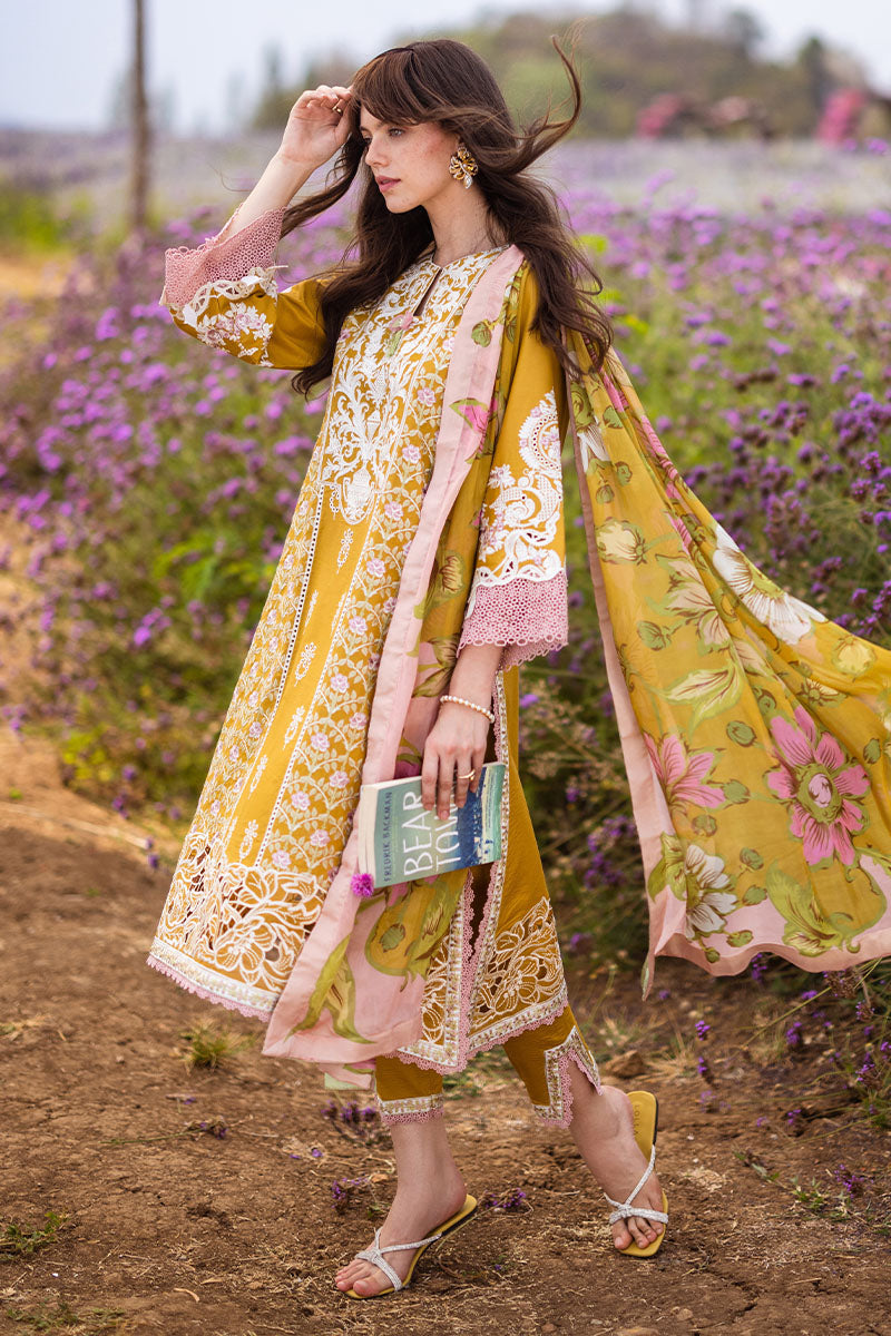 Mushq | Hemline The Secret Garden | WHISPERING PETALS - Pakistani Clothes for women, in United Kingdom and United States