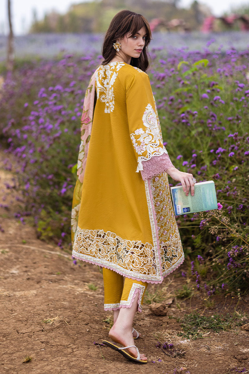 Mushq | Hemline The Secret Garden | WHISPERING PETALS - Pakistani Clothes for women, in United Kingdom and United States