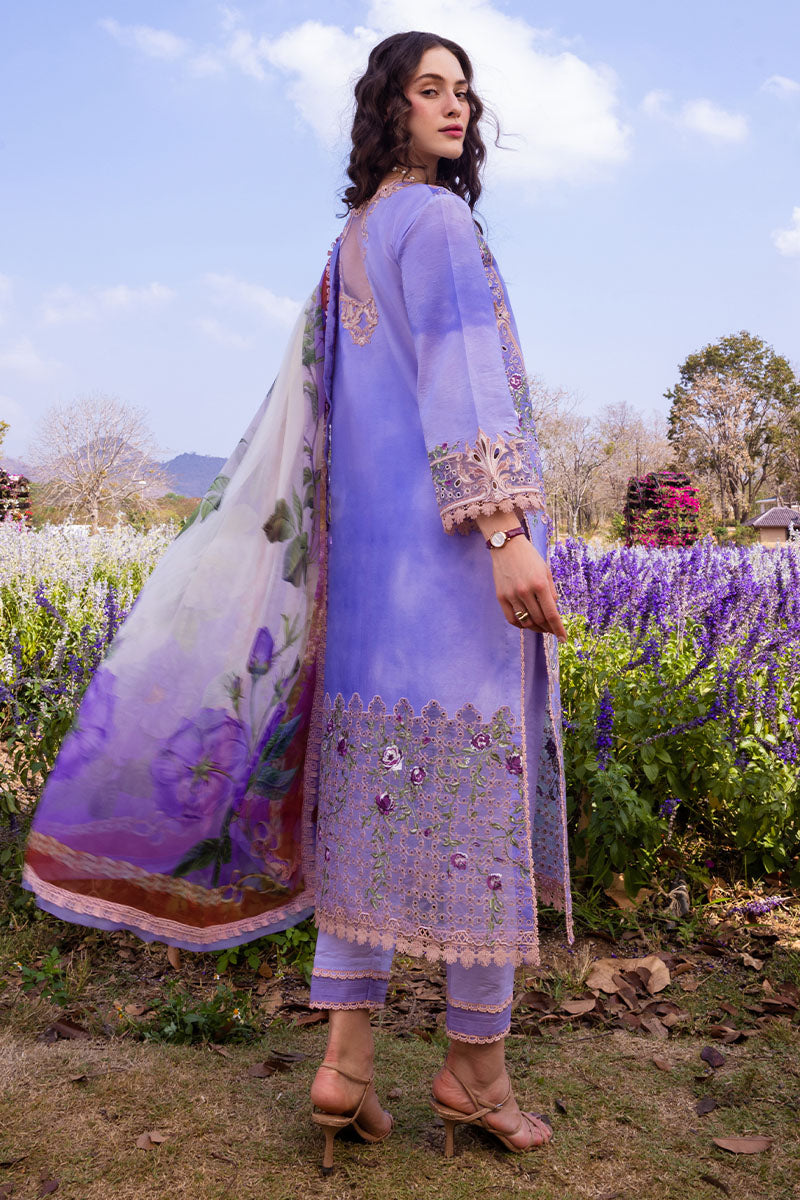 Mushq | Hemline The Secret Garden | PURPLE EMPEROR - Pakistani Clothes for women, in United Kingdom and United States