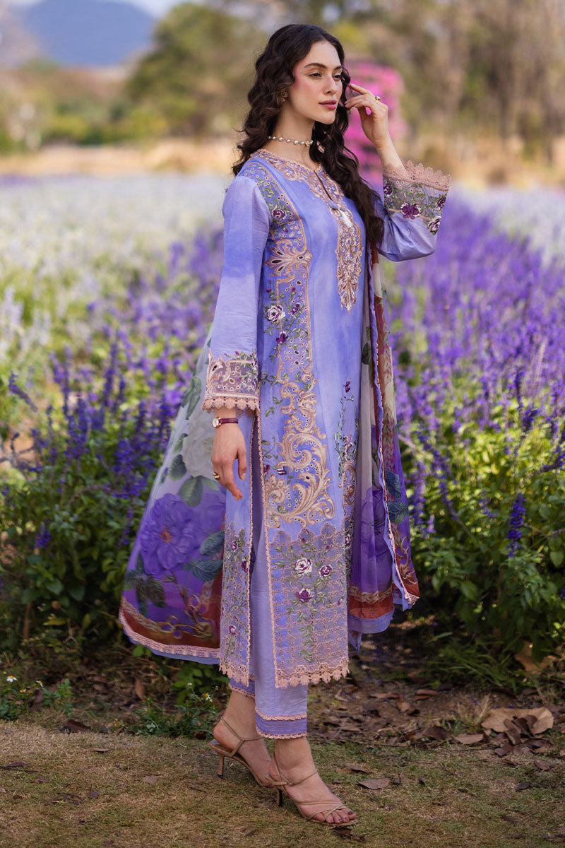 Mushq | Hemline The Secret Garden | PURPLE EMPEROR - Pakistani Clothes for women, in United Kingdom and United States