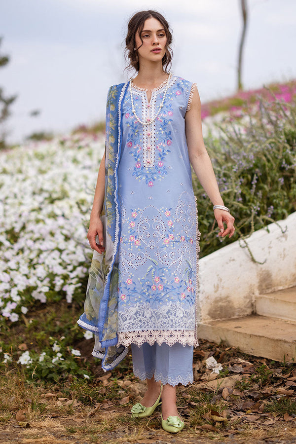 Mushq | Hemline The Secret Garden | MYOSOTIS - Hoorain Designer Wear - Pakistani Ladies Branded Stitched Clothes in United Kingdom, United states, CA and Australia