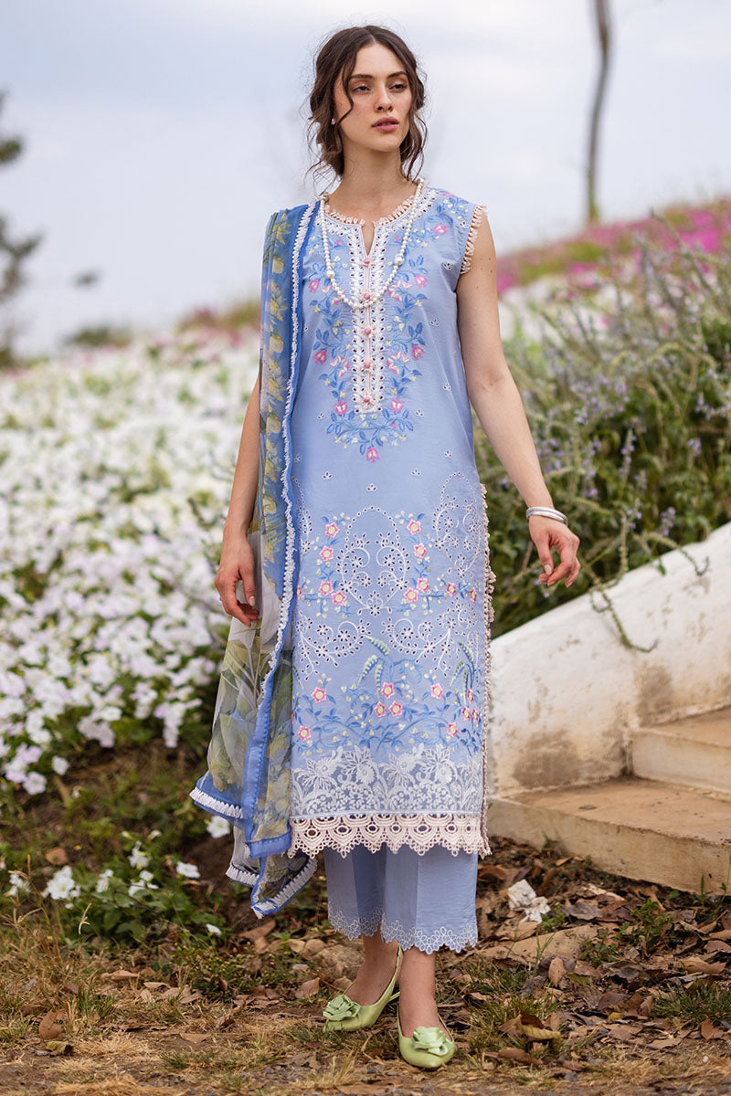 Mushq | Hemline The Secret Garden | MYOSOTIS - Pakistani Clothes for women, in United Kingdom and United States