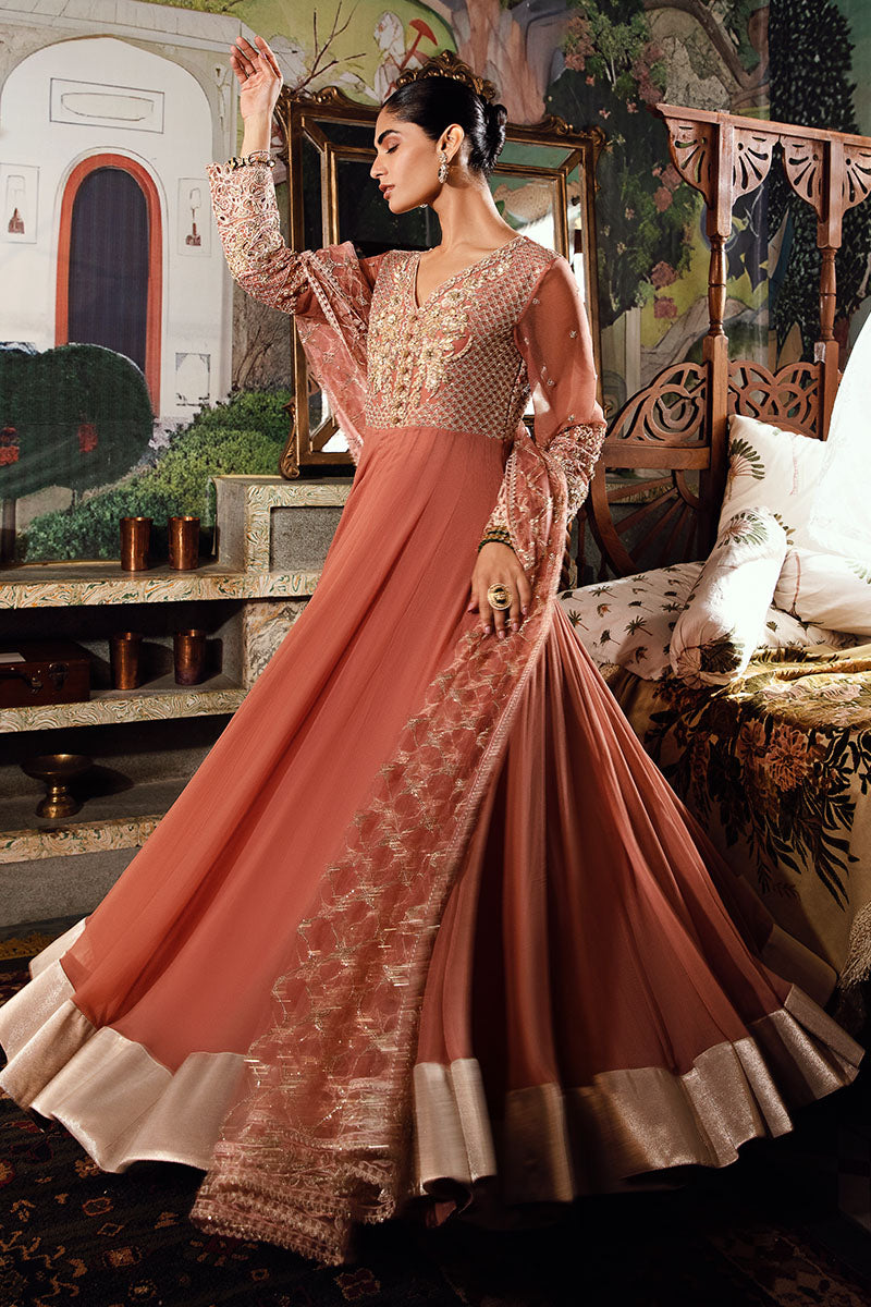 Mushq | Irha Kalidaar Chiffon Pret | AYLA - Pakistani Clothes for women, in United Kingdom and United States