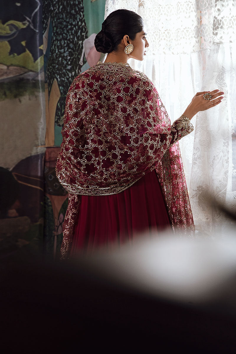 Mushq | Irha Kalidaar Chiffon Pret | NYRA - Pakistani Clothes for women, in United Kingdom and United States