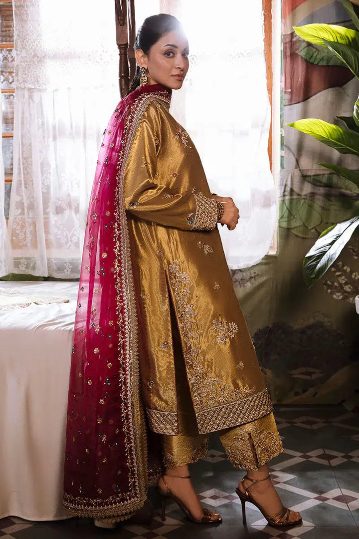 Mushq | Sunehri Anmol Edit | Zaisha - Hoorain Designer Wear - Pakistani Designer Clothes for women, in United Kingdom, United states, CA and Australia