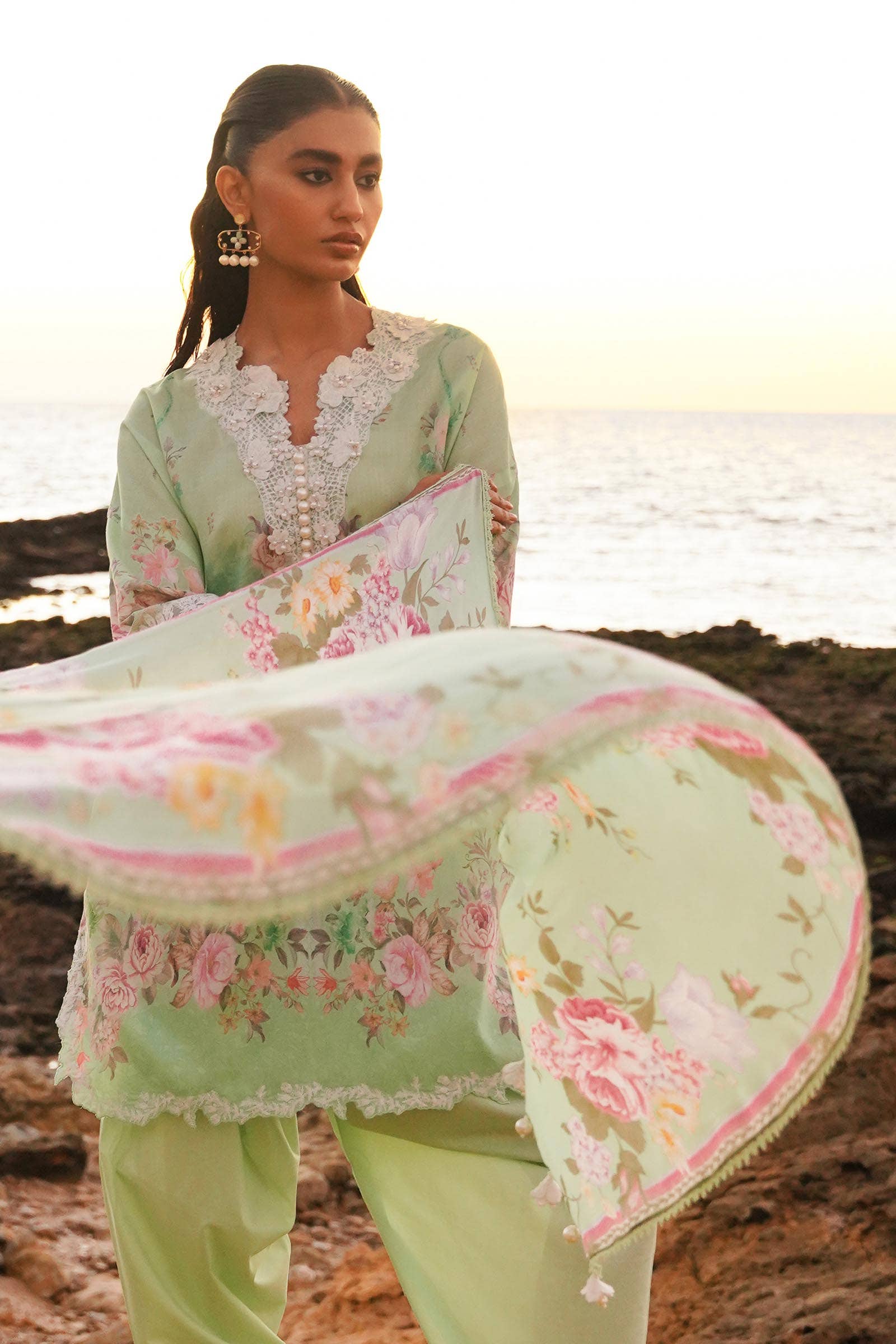 Sana Safinaz | Muzlin Spring 24 | M241-013B-CI - Pakistani Clothes for women, in United Kingdom and United States