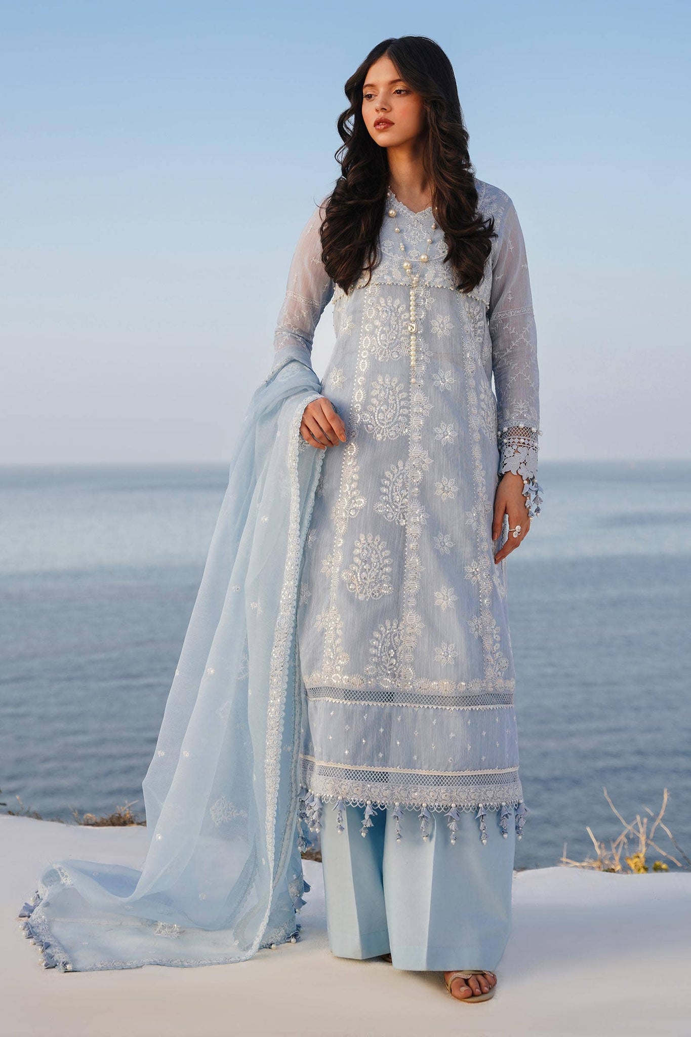 Sana Safinaz | Muzlin Spring 24 | M241-014B-CX - Pakistani Clothes for women, in United Kingdom and United States