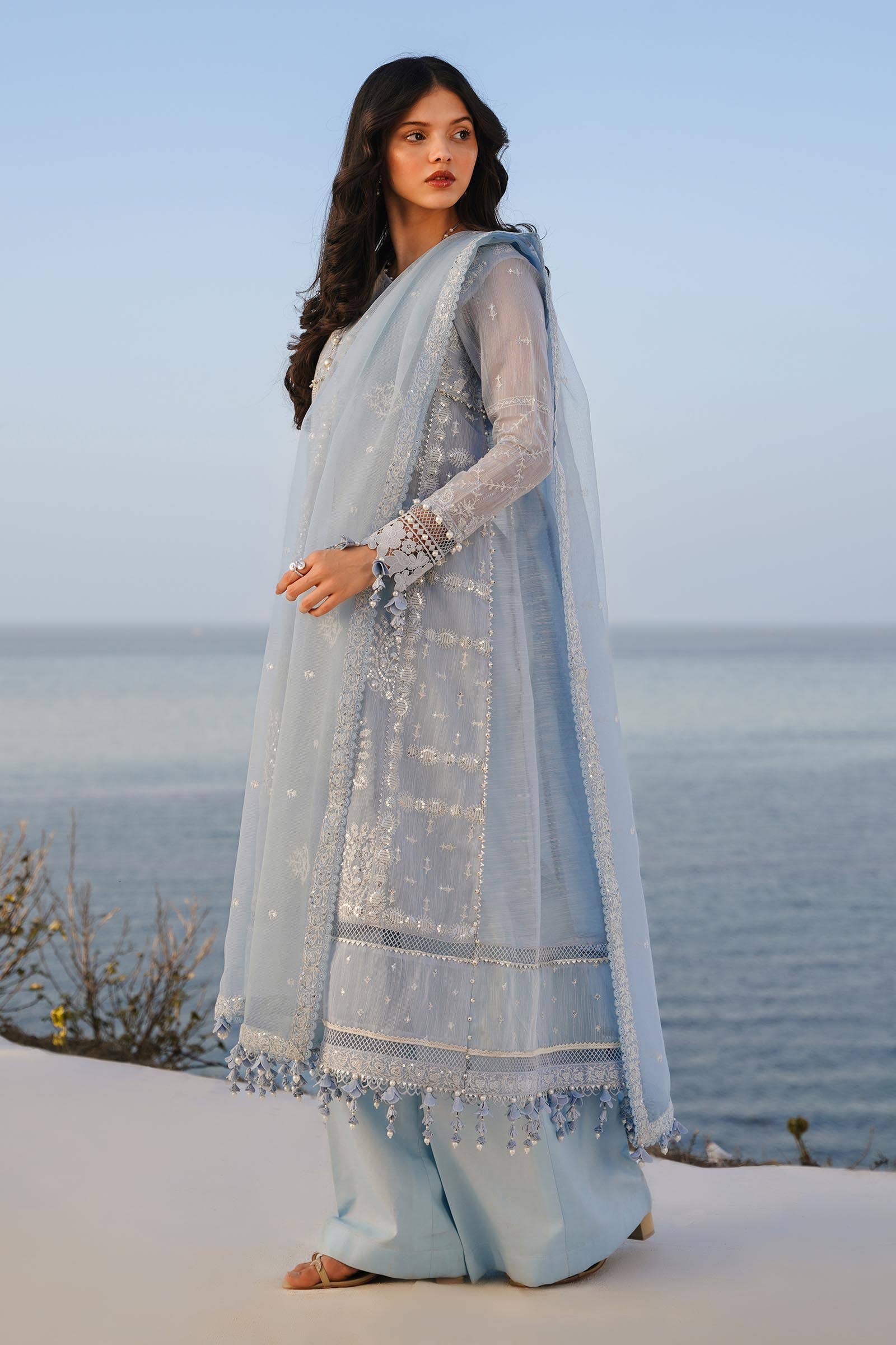 Sana Safinaz | Muzlin Spring 24 | M241-014B-CX - Pakistani Clothes for women, in United Kingdom and United States