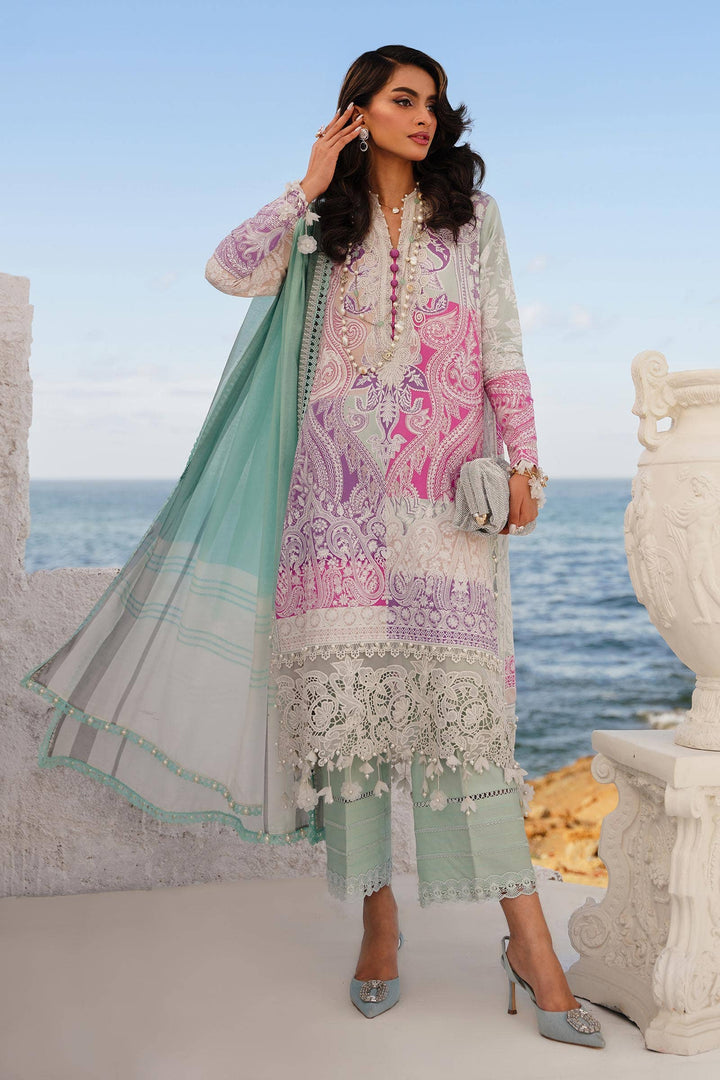 Sana Safinaz | Muzlin Spring 24 | M241-015B-DG - Pakistani Clothes for women, in United Kingdom and United States