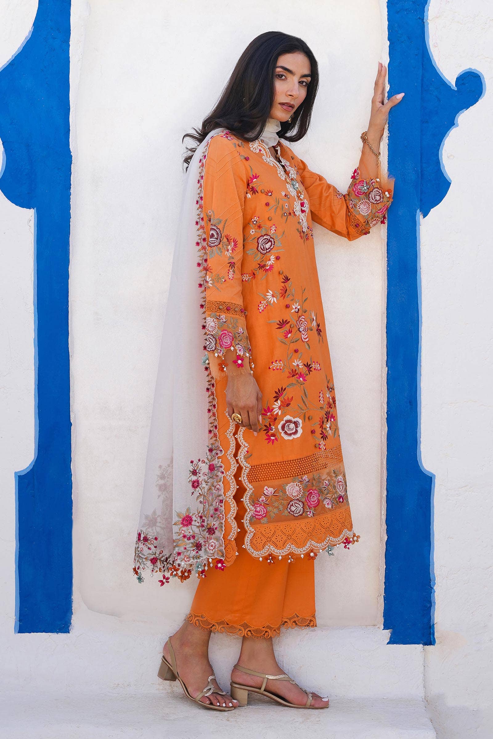 Sana Safinaz | Muzlin Spring 24 | M241-002B-CX - Pakistani Clothes for women, in United Kingdom and United States