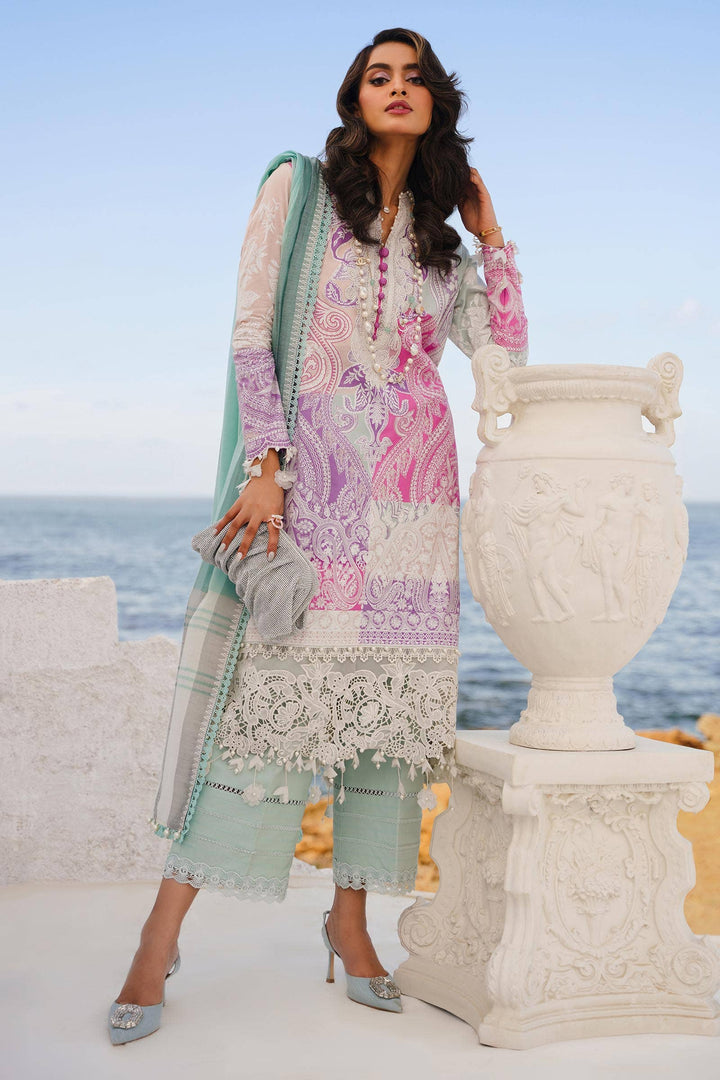 Sana Safinaz | Muzlin Spring 24 | M241-015B-DG - Pakistani Clothes for women, in United Kingdom and United States