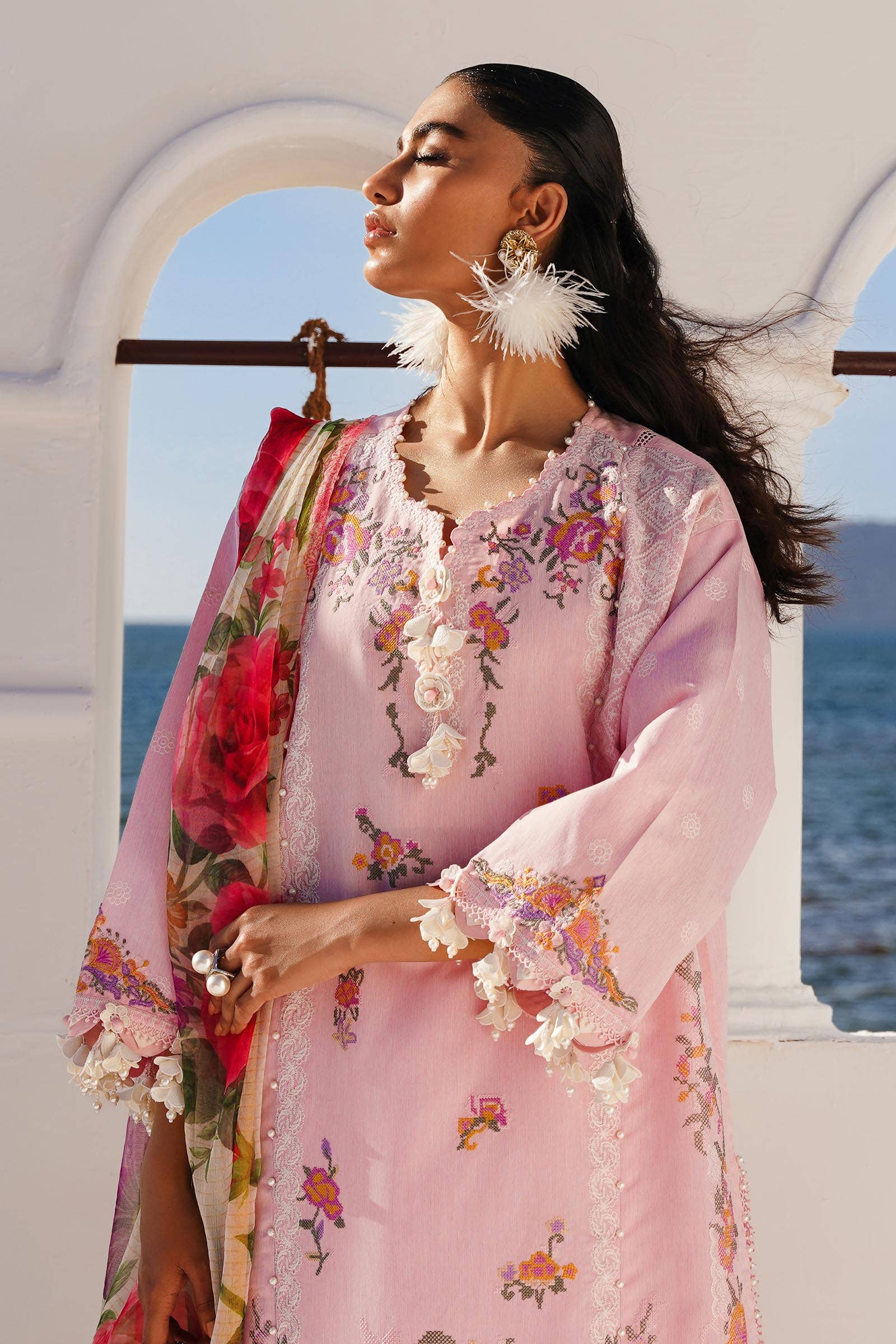 Sana Safinaz | Muzlin Spring 24 | M241-016A-CL - Pakistani Clothes for women, in United Kingdom and United States