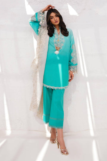 Sana Safinaz | Muzlin Spring 24 | M241-017B-CW - Pakistani Clothes for women, in United Kingdom and United States