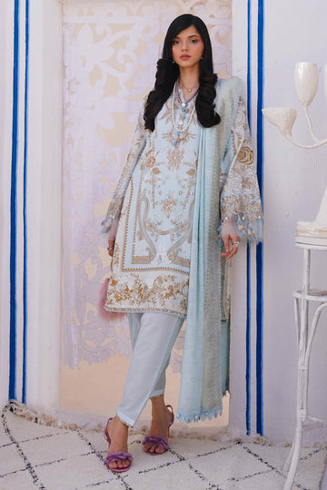 Sana Safinaz | Muzlin Spring 24 | M241-018B-CM - Pakistani Clothes for women, in United Kingdom and United States