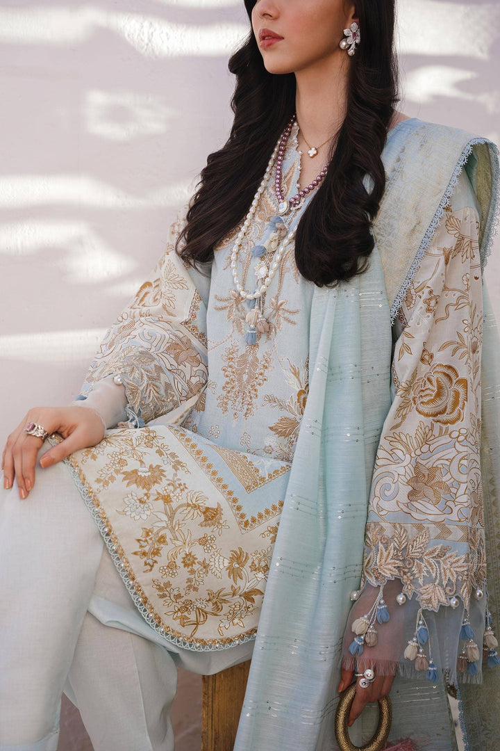 Sana Safinaz | Muzlin Spring 24 | M241-018B-CM - Pakistani Clothes for women, in United Kingdom and United States