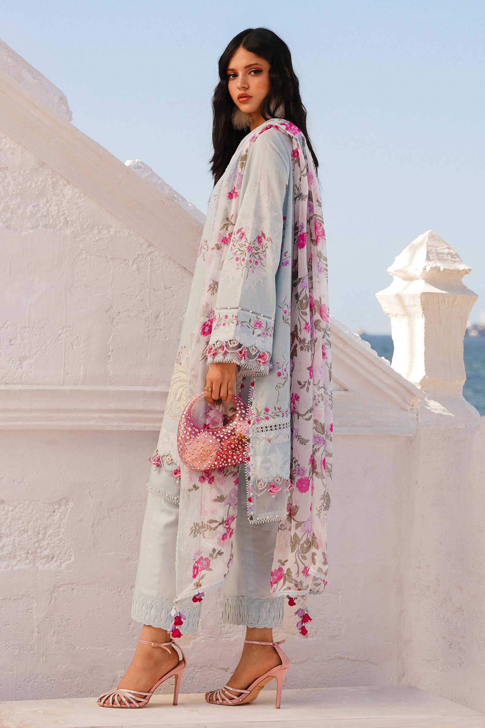 Sana Safinaz | Muzlin Spring 24 | M241-019B-CI - Pakistani Clothes for women, in United Kingdom and United States