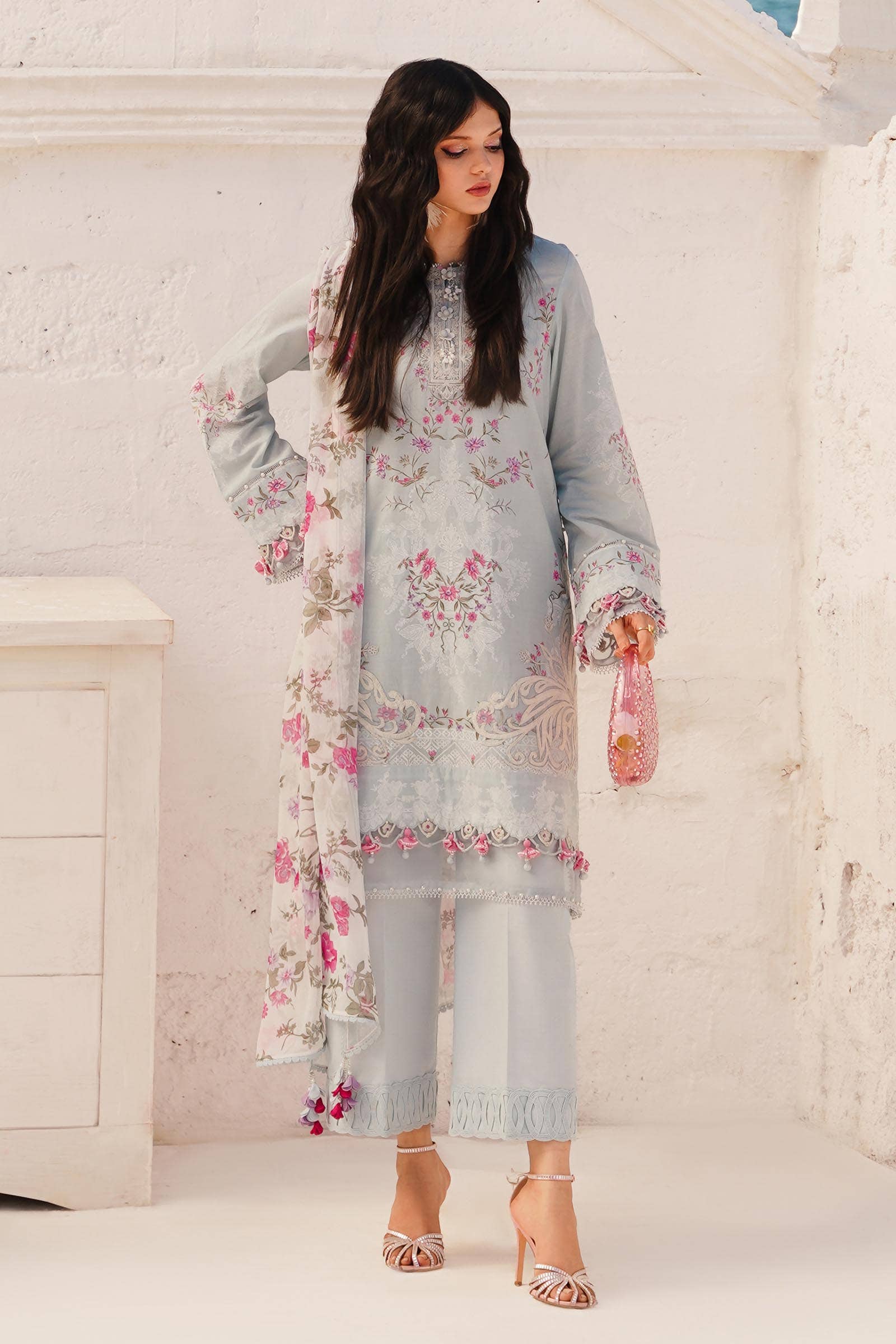 Sana Safinaz | Muzlin Spring 24 | M241-019B-CI - Pakistani Clothes for women, in United Kingdom and United States