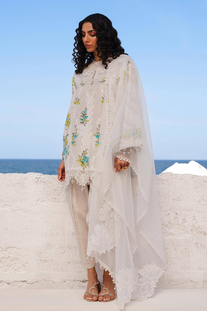 Sana Safinaz | Muzlin Spring 24 | M241-020A-CW - Pakistani Clothes for women, in United Kingdom and United States