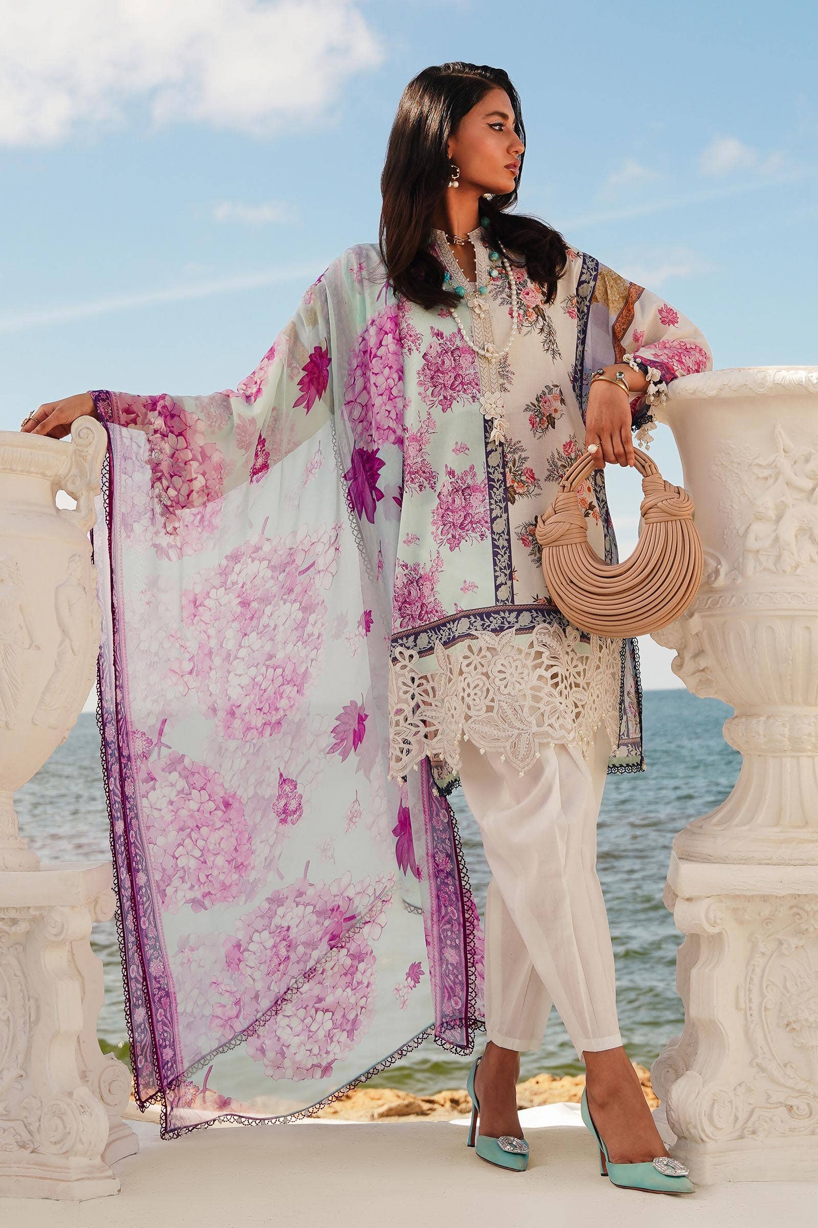 Sana Safinaz | Muzlin Spring 24 | M241-003B-CI - Pakistani Clothes for women, in United Kingdom and United States