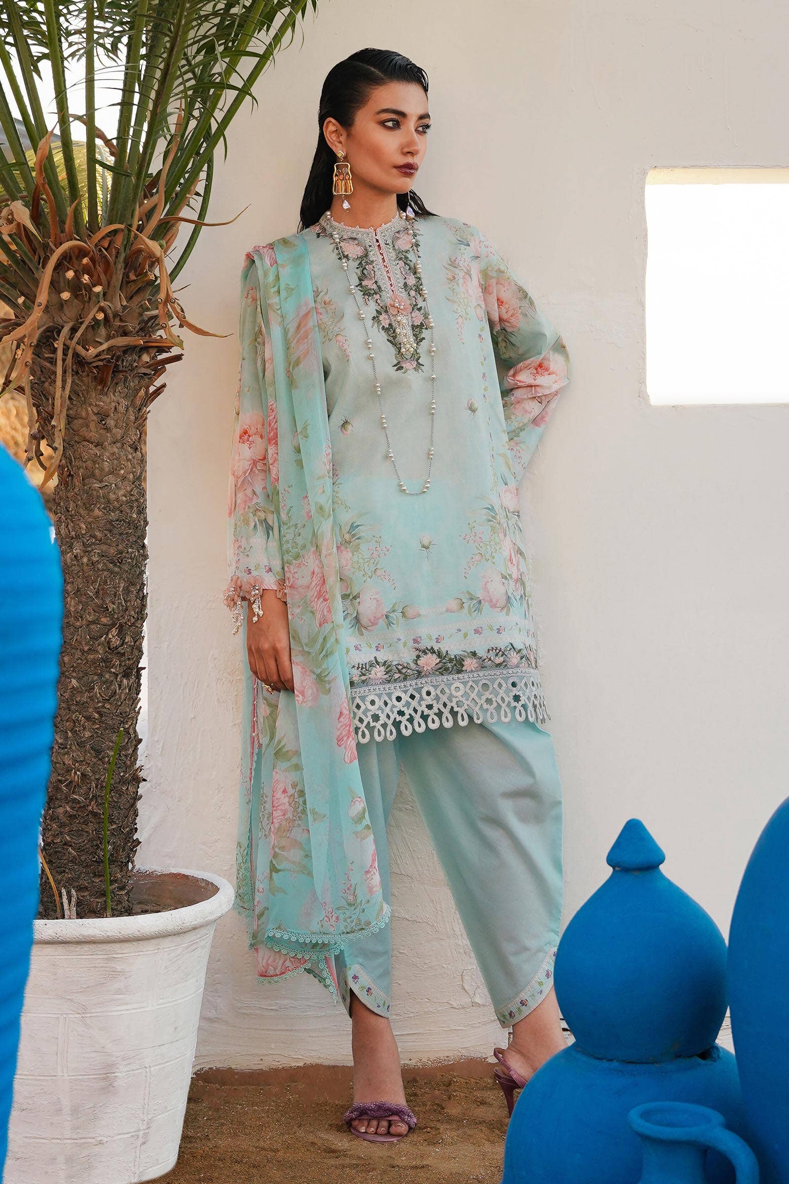 Sana Safinaz | Muzlin Spring 24 | M241-004A-CI - Pakistani Clothes for women, in United Kingdom and United States