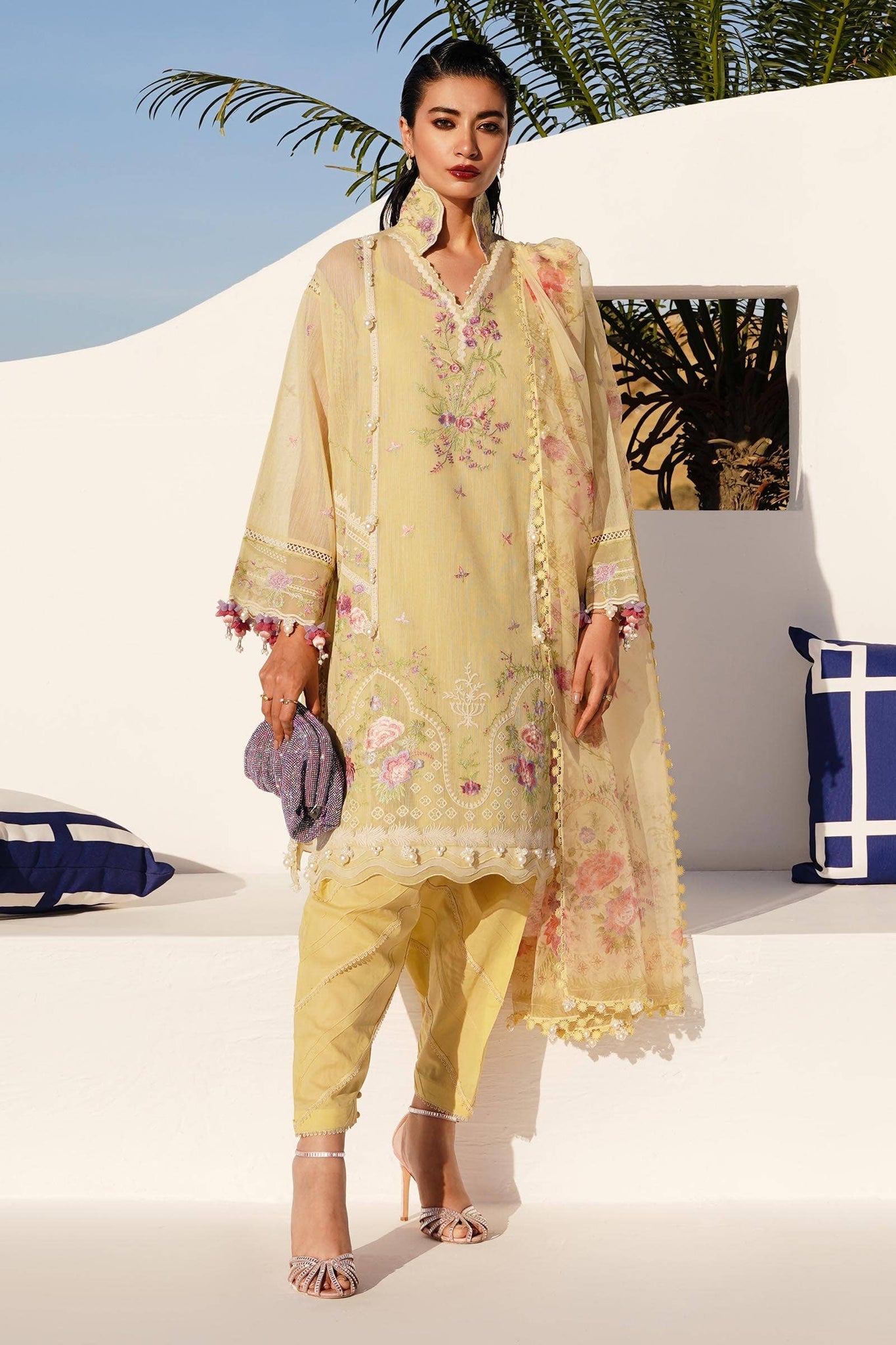 Sana Safinaz | Muzlin Spring 24 | M241-005B-CL - Pakistani Clothes for women, in United Kingdom and United States