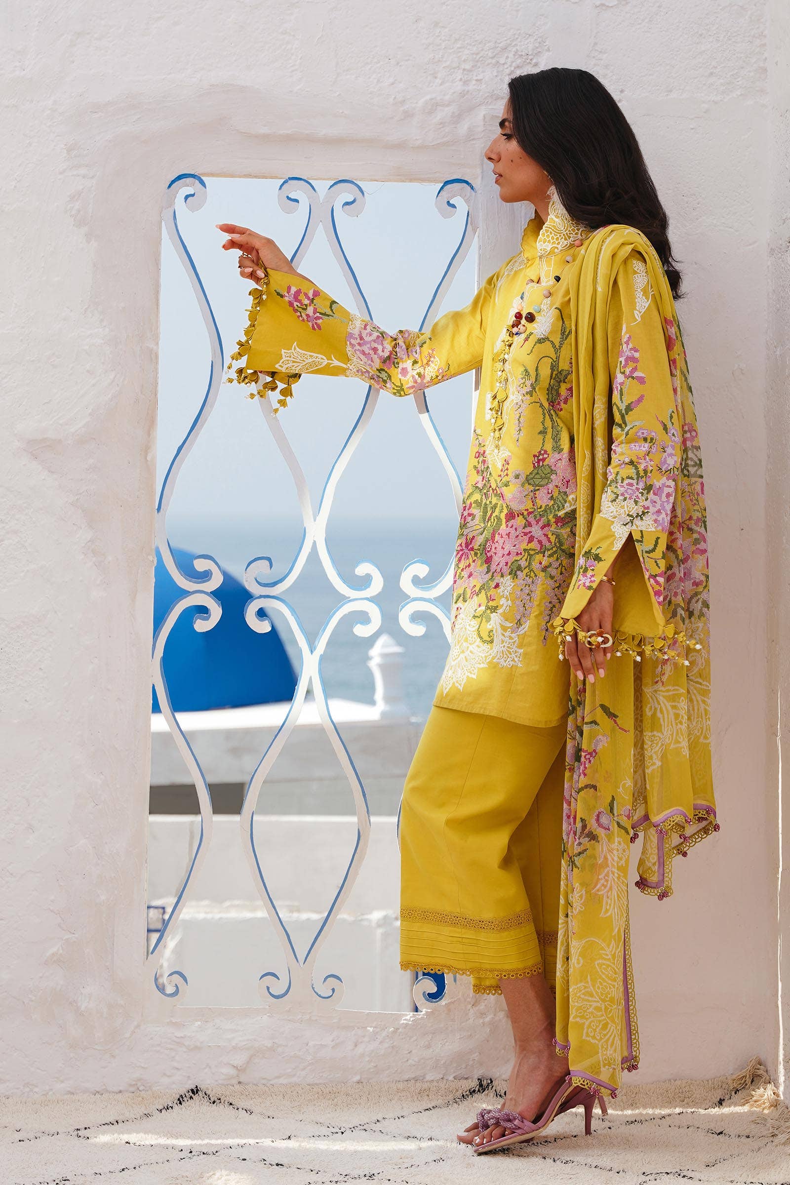 Sana Safinaz | Muzlin Spring 24 | M241-006B-CJ - Pakistani Clothes for women, in United Kingdom and United States