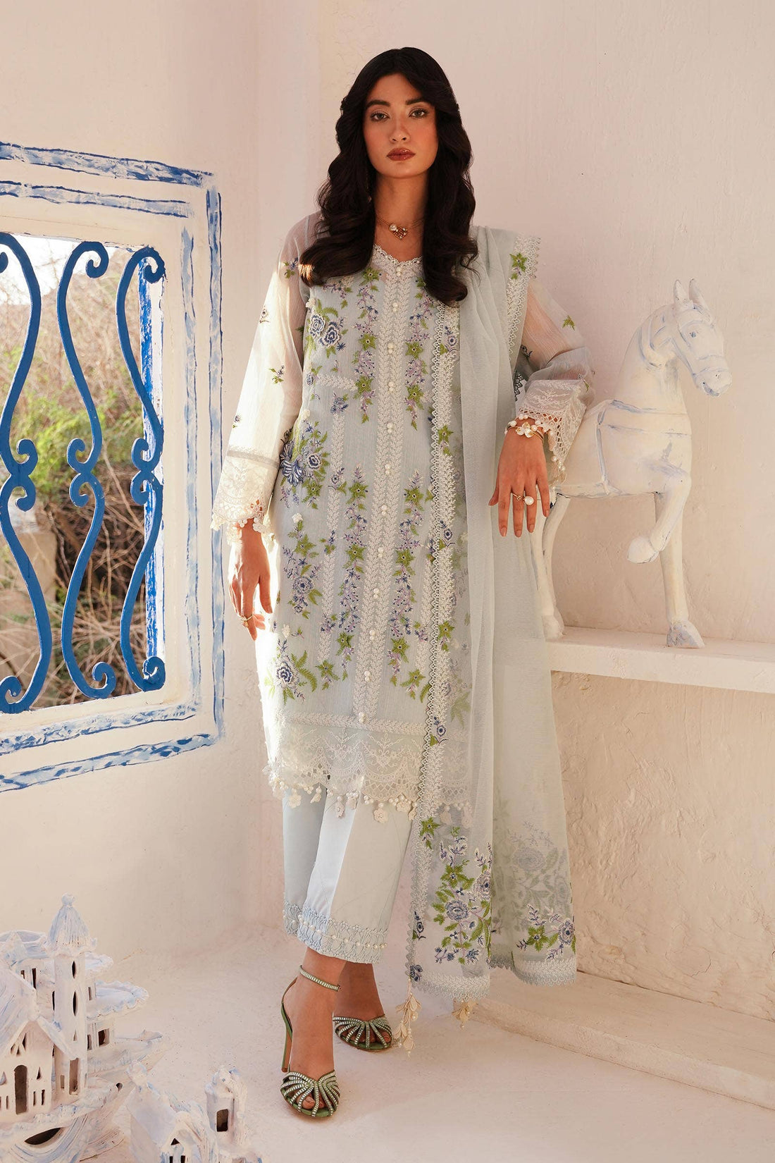 Sana Safinaz | Muzlin Spring 24 | M241-001B-CX - Pakistani Clothes for women, in United Kingdom and United States