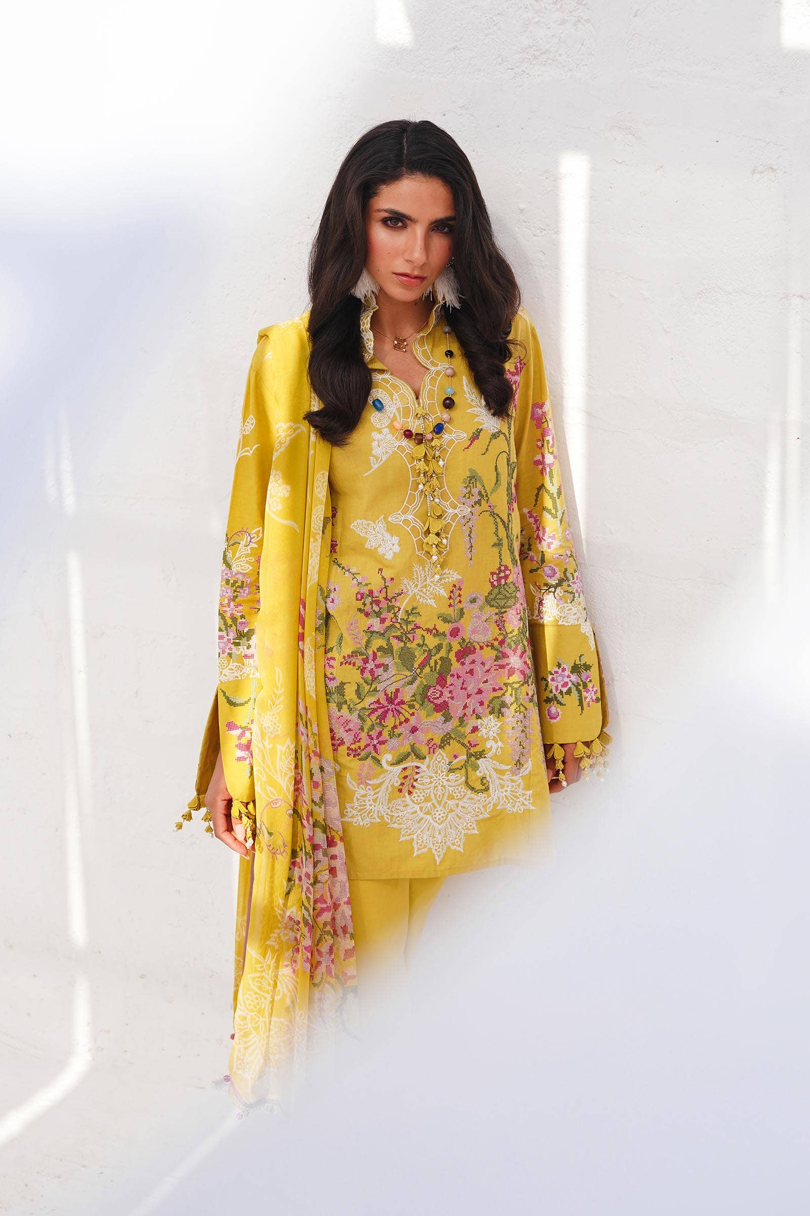 Sana Safinaz | Muzlin Spring 24 | M241-006B-CJ - Pakistani Clothes for women, in United Kingdom and United States