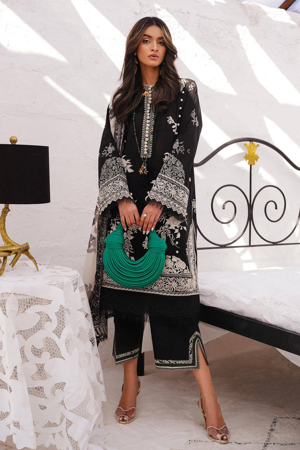 Sana Safinaz | Muzlin Spring 24 | M241-007A-CJ - Hoorain Designer Wear - Pakistani Ladies Branded Stitched Clothes in United Kingdom, United states, CA and Australia