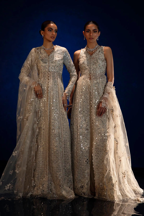 Sana Safinaz | Nura Festive 24 | N241-009-3CT - Hoorain Designer Wear - Pakistani Ladies Branded Stitched Clothes in United Kingdom, United states, CA and Australia