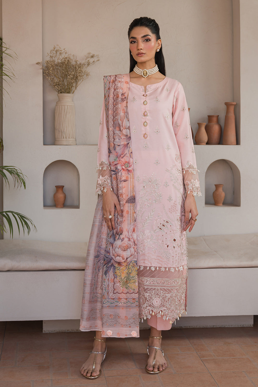 Neeshay | Symphony Luxury Lawn 24 | Lullaby - Pakistani Clothes for women, in United Kingdom and United States