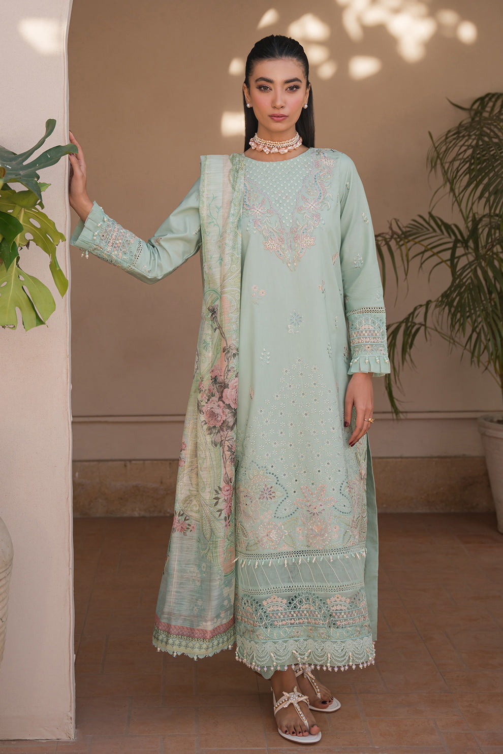 Neeshay | Symphony Luxury Lawn 24 | Melody - Pakistani Clothes for women, in United Kingdom and United States