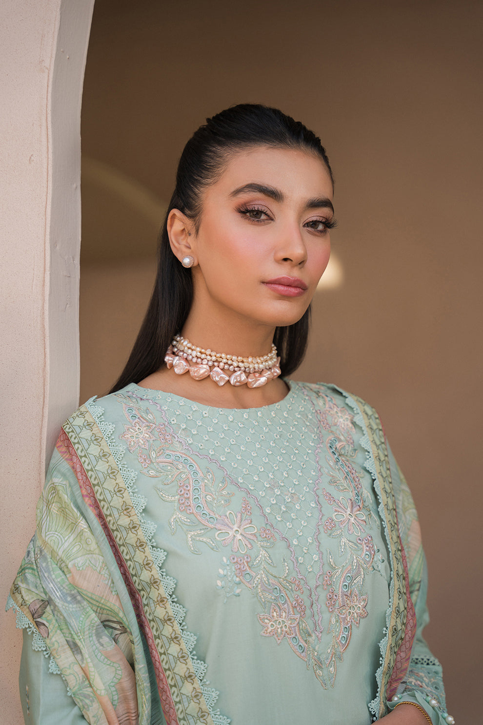 Neeshay | Symphony Luxury Lawn 24 | Melody - Pakistani Clothes for women, in United Kingdom and United States