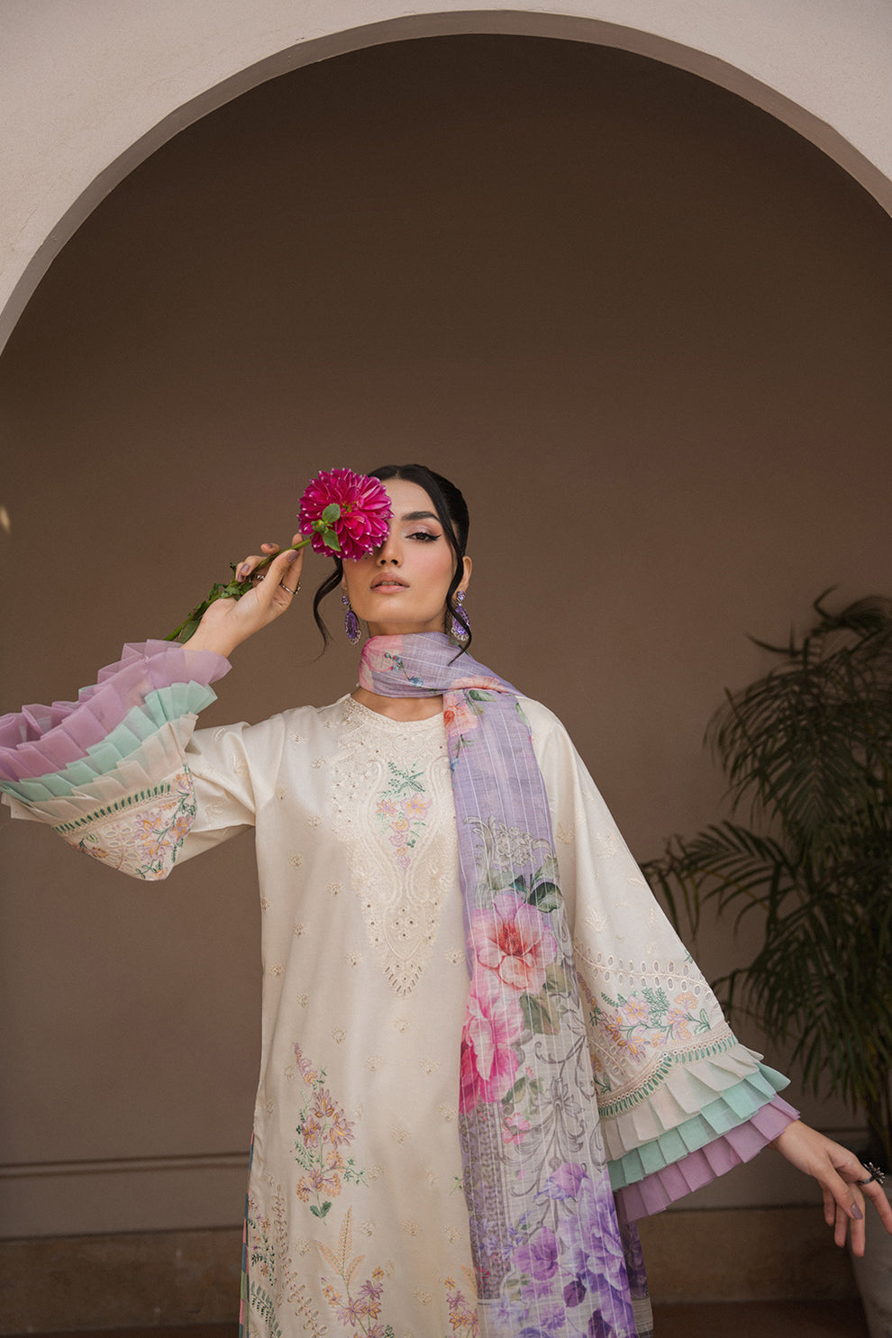 Neeshay | Symphony Luxury Lawn 24 | Opus - Pakistani Clothes for women, in United Kingdom and United States