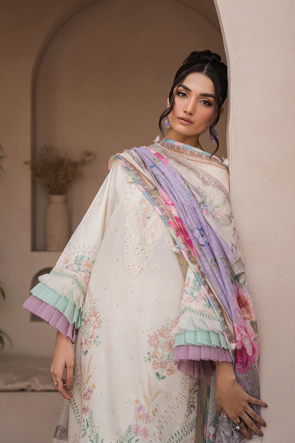 Neeshay | Symphony Luxury Lawn 24 | Opus - Pakistani Clothes for women, in United Kingdom and United States