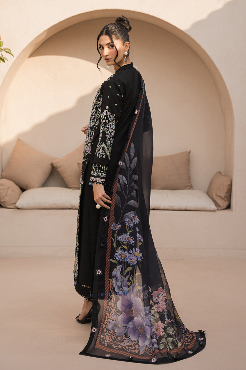 Neeshay | Symphony Luxury Lawn 24 | Celestial - Pakistani Clothes for women, in United Kingdom and United States