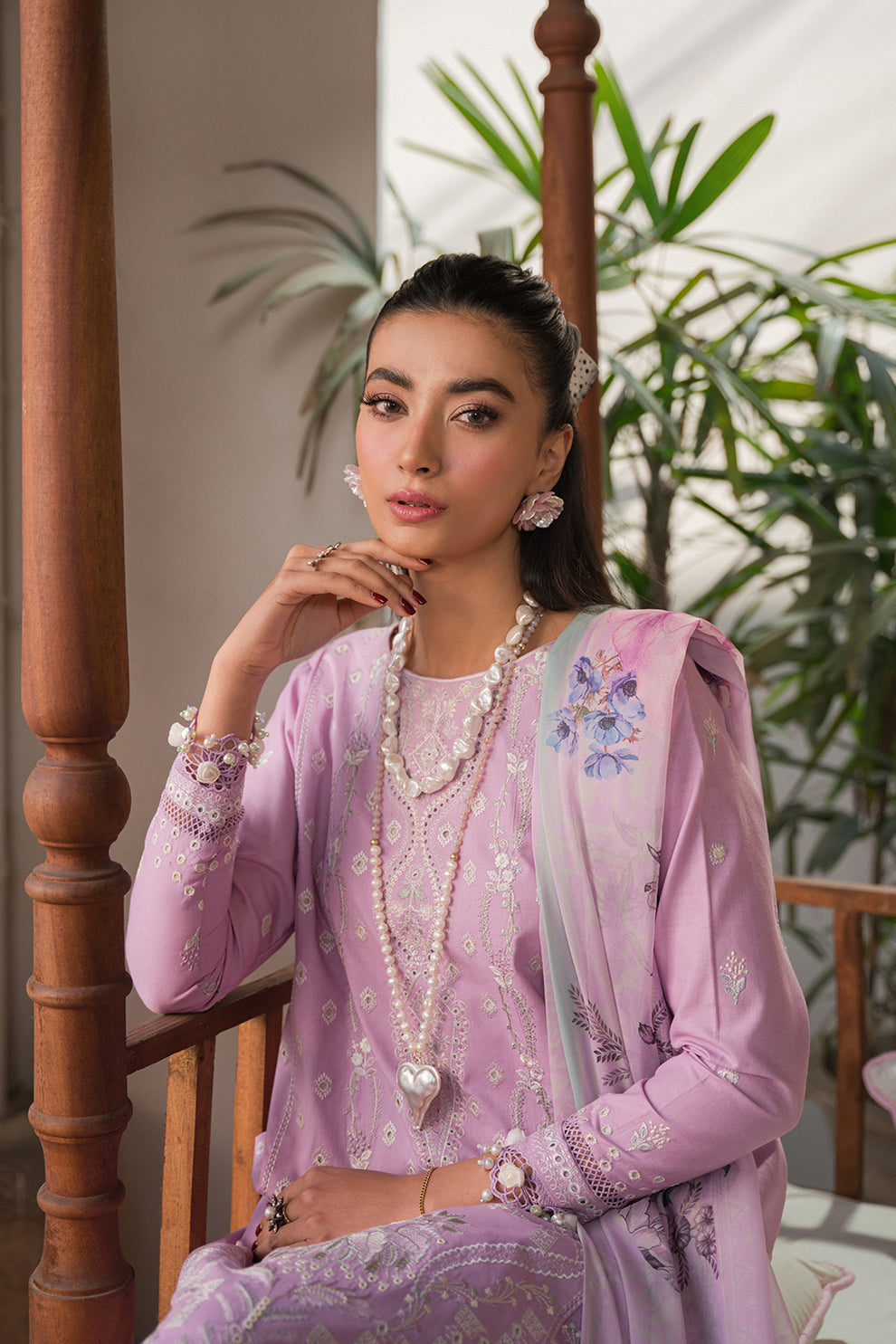 Neeshay | Symphony Luxury Lawn 24 | Serenade - Pakistani Clothes for women, in United Kingdom and United States