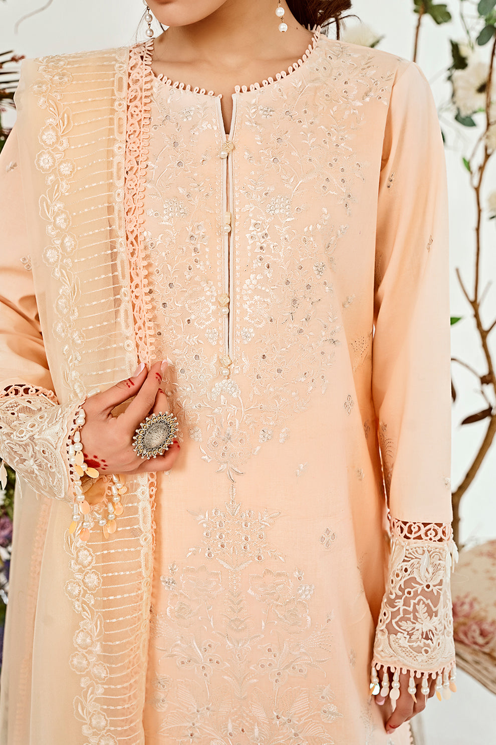 Neeshay | Zoella Lawn Collection | Zephyr - Pakistani Clothes for women, in United Kingdom and United States