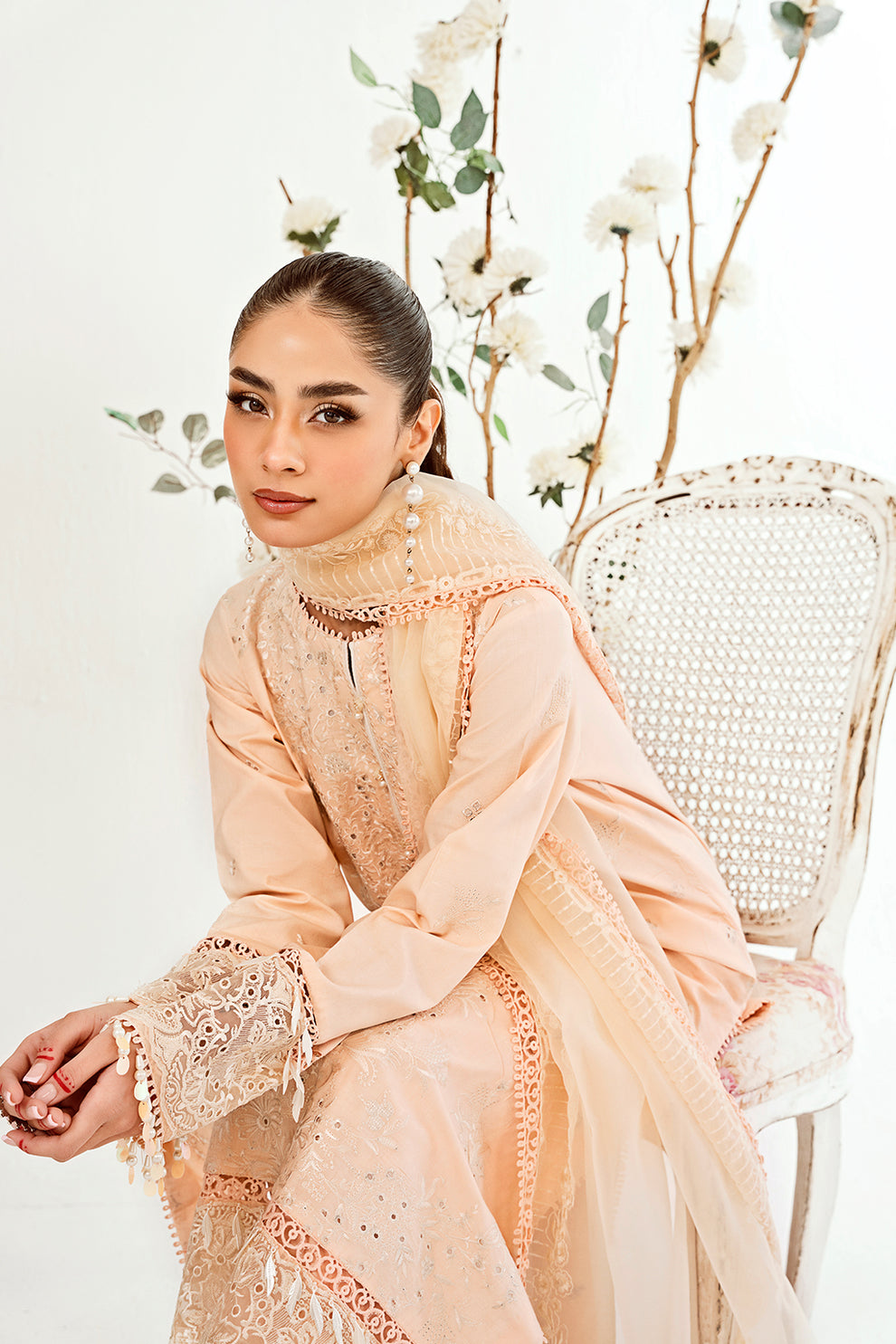 Neeshay | Zoella Lawn Collection | Zephyr - Pakistani Clothes for women, in United Kingdom and United States